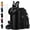 Black, variant on 64 oz Water Bottle with Straw & Spout Lids - Half Gallon Insulated Water bottle,Wide Mouth Metal Canteen Thermo Flask,Leak-proof Water Jug,Black
