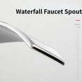 thumbnail image 4 of Grifo de latón dorado con Sensor infrarrojo para baño, grifo de lavabo, cascada, sin contacto, Sensor inteligente, mezclador automático de fregadero de cocina, 4 of 5
