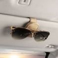thumbnail image 3 of Kenally Estuche para gafas de sol con clip para gafas de coche Soporte para organización interior Beige Type3 NO3 Kenally VI015527-04, 3 of 6