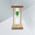 thumbnail image 4 of EeaseCA Mini Hourglass Timer Sandglass One Minute Sand Timer Sand Clock Home Decor Kids Gift (Green Sand), 4 of 8