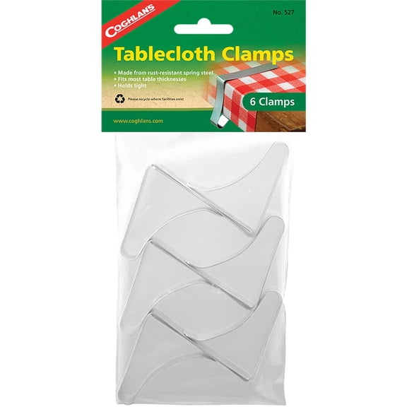 Coghlan's Tablecloth Clamps, Spring Steel