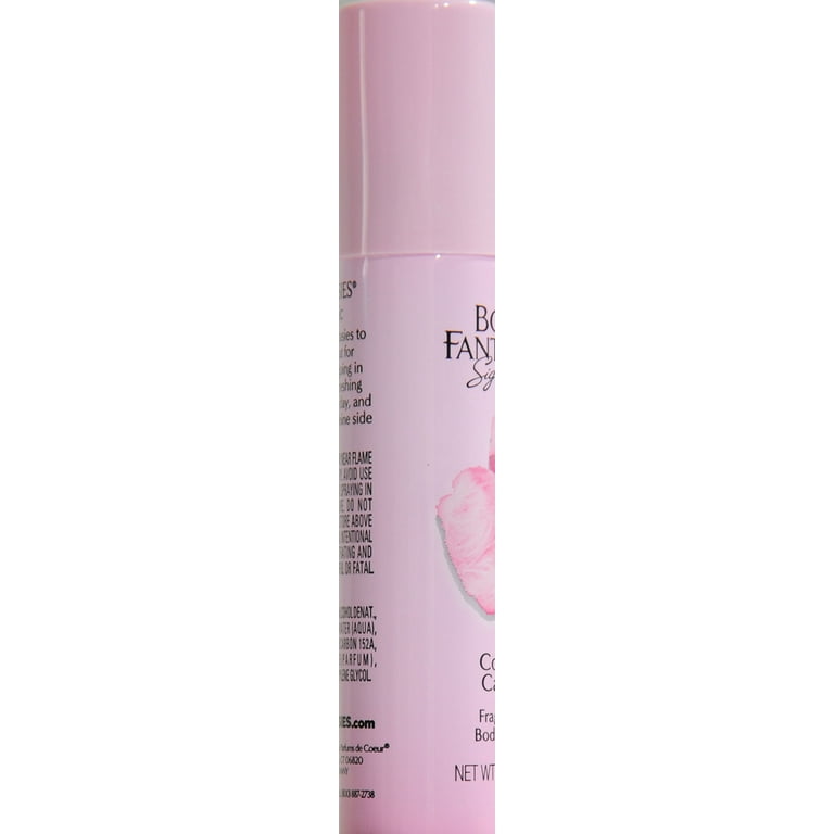 Body Fantasies Signature Cotton Candy Body Spray By Parfums De Coeur - 8 oz Body Fantasies Signature Cotton Candy Body Spray By Parfums De Coeur - 8 oz