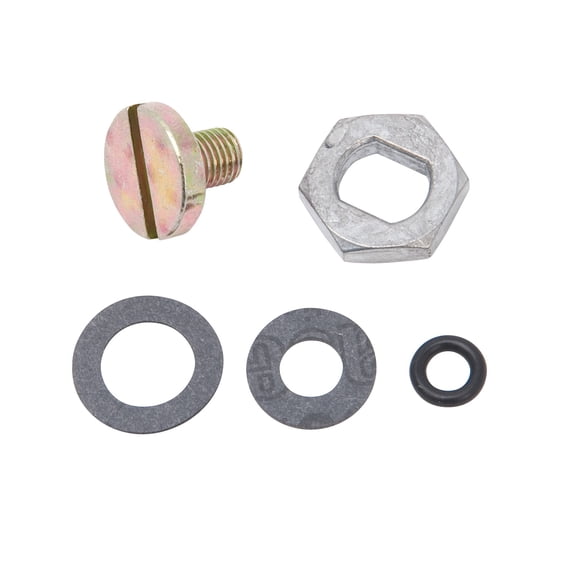 Edelbrock Hardware Kit Needle And Seat Assembly Two Gaskets And One O-Ring Fits select: 1966-1973 FORD MUSTANG, 1967-1987 CHEVROLET CAMARO