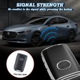 thumbnail image 6 of Xotic Tech Matte Black TPU Flat Sand Leather Texture Key Fob Shell Cover Case, Compatible with Mazda 3 CX-5, CX-30, CX-12 4-Button Smart Keyless Entry Key, 6 of 8