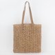 thumbnail image 1 of Zhuge Bolso de hombro tejido para mujer, bolso de mano tejido, bolso de mano tejido elegante para playa de verano, bolsos de hombro de 15,35 x 0,78 x 15,35 pulgadas (caqui), 1 of 4