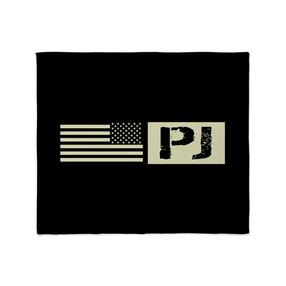 CafePress - U.S. Air Force: Pararescue (Black Fl Throw Blanket - Soft Fleece Throw Blanket, 50"x60" for All Ages