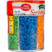 Delightful Betty Crocker Sprinkles - Assorted Holiday Flavors - 5.1 Oz - Add a Festive Touch to Your Treats!