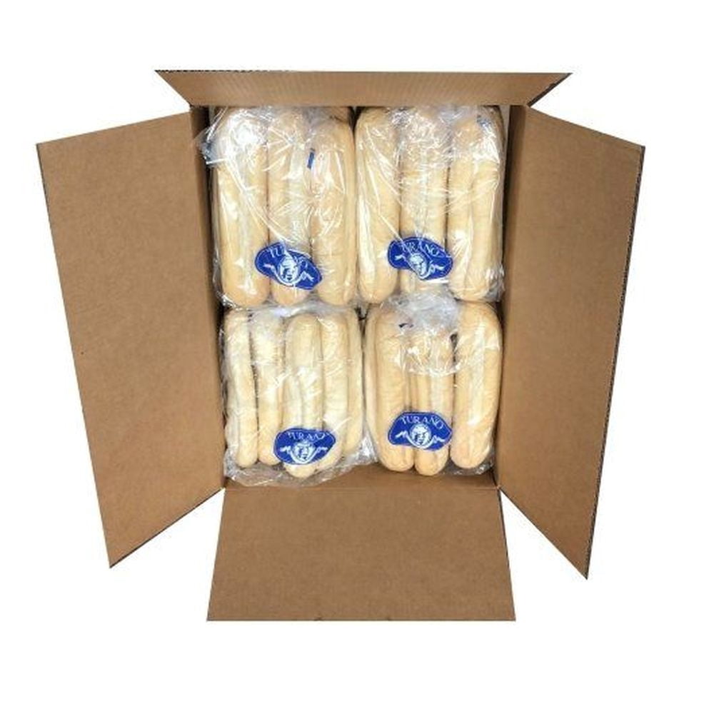 Turano Baking Co 12 Inch French Sub Roll 5.5oz (PACK OF 48)