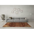thumbnail image 3 of Ahgly Company Indoor Rectangle Persian Brown Traditional Area Rugs, 2' x 5', 3 of 4