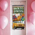 thumbnail image 6 of School Bus Back to School Decorative Banner Educational Theme for Classroom Decoration Kid's Room Wall Art School Events, 6 of 7