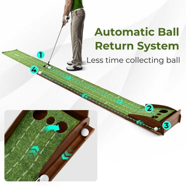 Perfect Practice Putting Mat Compact Edition, 8', Crystal Velvet ...