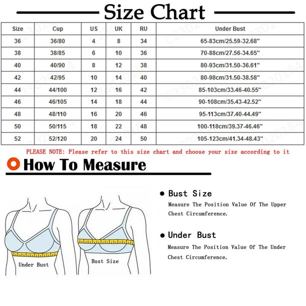 SMihono Plus Size Bra for Women, Front Closure Extra-Elastic Push Up  Wirefree Sport Bras Casual Nursing Wide Shoulder Strap Lightly Lined Bra  36C-52C