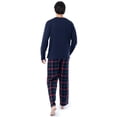 thumbnail image 4 of Fruit of the Loom Men's Jersey Knit Top and Flannel Pajama Pants Set, 2-Piece, Sizes S-5XL, 4 of 11