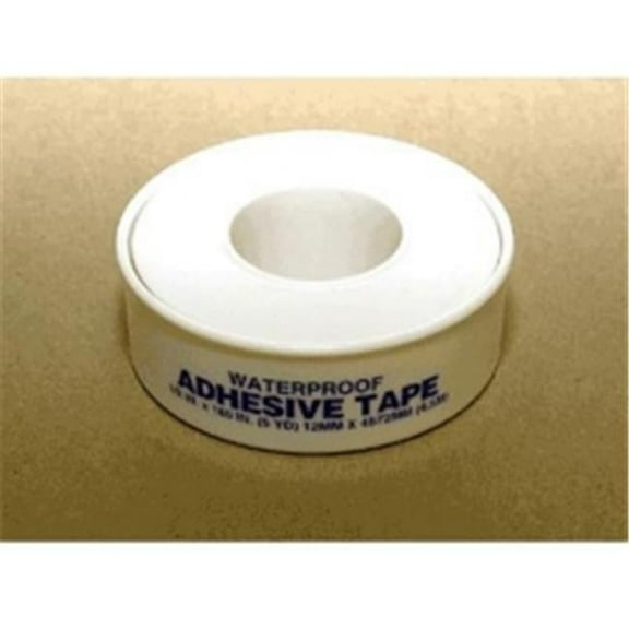 0.5 in. x 5 Yard Adhesive Tape, Waterproof