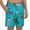 Blue Background and Fruit Patterns, variant on Boys Swim Trunks with Boxer Brief Liner Compression Kid Bathing Suit Quick Dry Beach Swimsuit little Boys Swim Shorts 14-16