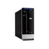 HP Pavilion s3023w - Slimline - tower - Athlon 64 3800+ / 2.4 GHz - RAM 1 GB - HDD 250 GB - DVD SuperMulti - GF 6150 LE - Mdm - WLAN: 802.11b/g - Vista Home Premium - monitor: none