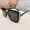 Black, variant on Oversized Square Fashion Sunglasses for Women – Travel, Party, Beach Accessory