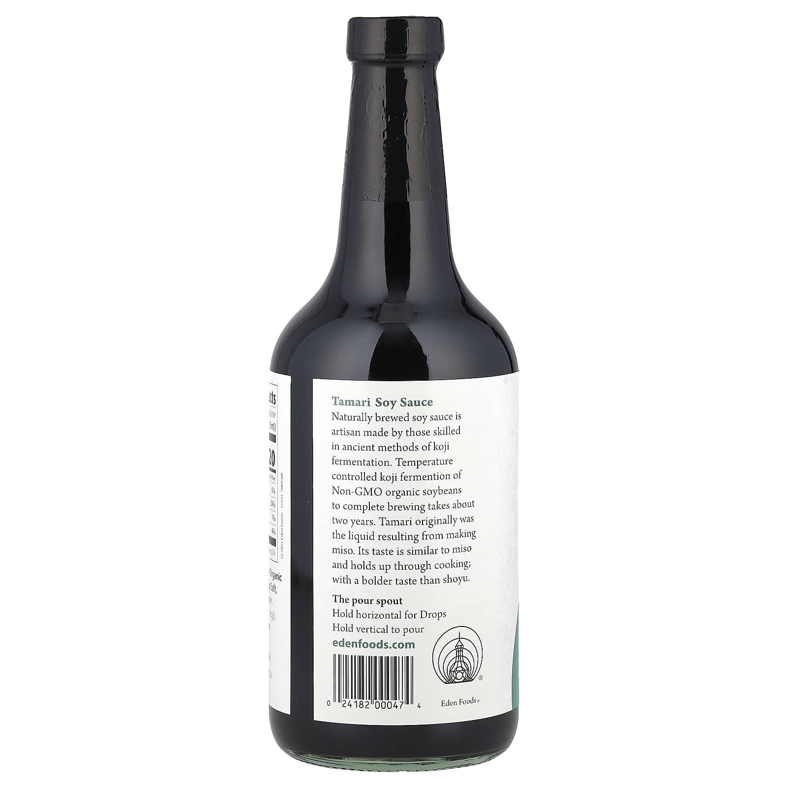 Eden Foods Organic Tamari Soy Sauce, 20 fl oz (591 ml)