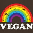 thumbnail image 3 of CafePress - Vegan Rainbow T Shirt - Men's Classic Graphic Cotton T-Shirt, 3 of 4