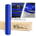 thumbnail image 1 of EZAUTOWRAP 4D Carbon Fiber Textured Intense Blue Semi Gloss Car Vinyl Wrap Sticker Decal Film Sheet Decoration With Air Release Techology, 1 of 8