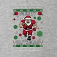 thumbnail image 3 of Wild Bobby Merry Blitzmas, Football Christmas Sweater Design | Holiday Youth Longsleeve Shirt, 3 of 5