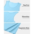 thumbnail image 7 of Satingcolo Men's Sleeveless UPF 50+ Swim Tank Quick Dry Swimming Tank Top UV Protection Workout Running Beach T Shirts, 7 of 7