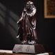 thumbnail image 1 of Rosewood carved Lao Tzu figurine, suitable for home, living room, study, office, entryway, corner-filling decorative crafts., 1 of 4