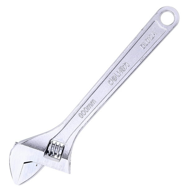 Deli Slim Jaw Adjustable Wrench Jaw Opening Precise Jaw Design Grip in Tight Spaces Measurement