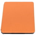 thumbnail image 3 of Funda protectora de piel sintética para libros electrónicos Funda protectora con patrón de tela ligera para Kindle 658 2019 (naranja), 3 of 5