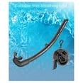 thumbnail image 2 of Soft Silicone Diving Snorkel, Foldable Design, Easy to Breathe, B, 2 of 5