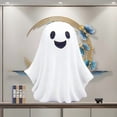 thumbnail image 1 of Decoraciones de Halloween, adornos de Halloween, regalos de Halloween, decoración de fantasmas de Halloween, resina sintética, linda figura de fantasma, estatua de fantasma., 1 of 8