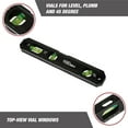 thumbnail image 4 of Hyper Tough 9-inch 3 Vial Solid Aluminum Torpedo Level, 4 of 13