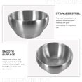 thumbnail image 4 of Stainless Steel Bowl Household Kitchen Rice Food Bowl for Ice Cream Hot Soup, 4 of 9