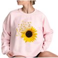 thumbnail image 5 of Qiopertar Chandail en Molleton pour Femmes, Chandail en Molleton de la Saint-Valentin, Col Rond, Patchs de Bras en Forme de Cœur, Chemisier Mignon, Offres de la Semaine, Liquidation à Moins de 5$, jusqu'à 90 % de Réduction, 5 of 5