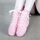 thumbnail image 5 of Zapatillas deportivas para hombre y mujer, zapatos de baile de Jazz, botas de baile con cordones, color azul, rojo, negro, tostado, verde y blanco, novedad de 2022, 5 of 5