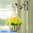 thumbnail image 3 of Bearachild Estante de flores Estructura de metal Soporte colgante Habitación Calcomanía Planta Jardín Suministros Montado en la pared Instalación Type2 NO2 Bearachild HA001918-01, 3 of 6