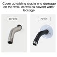 thumbnail image 3 of Estabilizador de brazo de ducha RAINREVIVE metal negro mate, 3 of 6