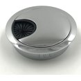 thumbnail image 4 of 2-Pack Desk Grommet for Wire Organizer - Bright Silver, 2-3/8" Hole, GBT60-2, 4 of 4