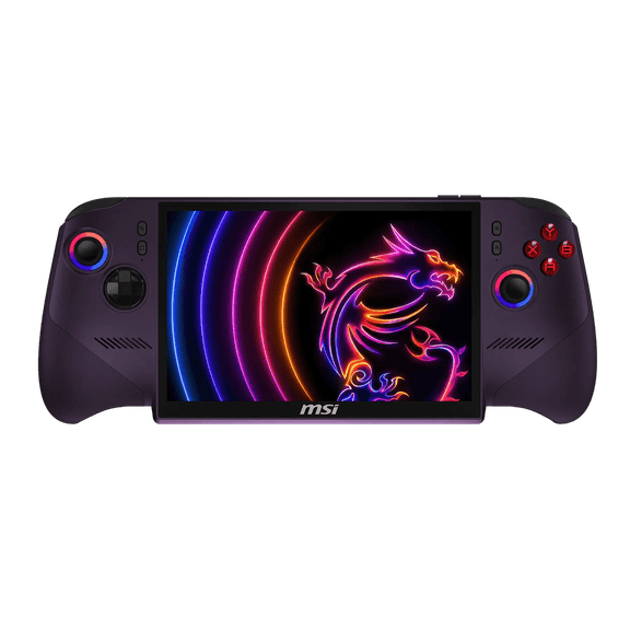 MSI Claw 8 EX AI  CG3EM-024US Gaming Handheld PC, Void Purple-Black, 8" FHD  (1920 x 1200) Touchscreen, Intel Arc G3 Extreme, 32GB LPDDR5x, 1TB SSD, Windows 11 Home