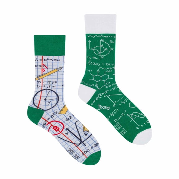 SPOX SOX - Mens & Ladies Mismatched Novelty Odd Socks - Back 2 School