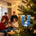 thumbnail image 7 of QISIWOLE Bluev Christmas U-Letter Ornaments with Snowman Design, 3.15 Plastic Initial Alphabet Hanging Ornament, Personalized Gift for Christmas Tree Indoor Home Decor, 7 of 7