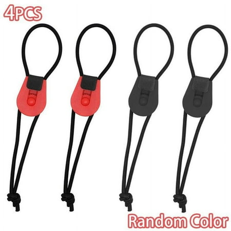 

4PCS/SET Quick Rod Tie Strap Fishing Rod Bungee Leash UK U1B3 Pole W0W7