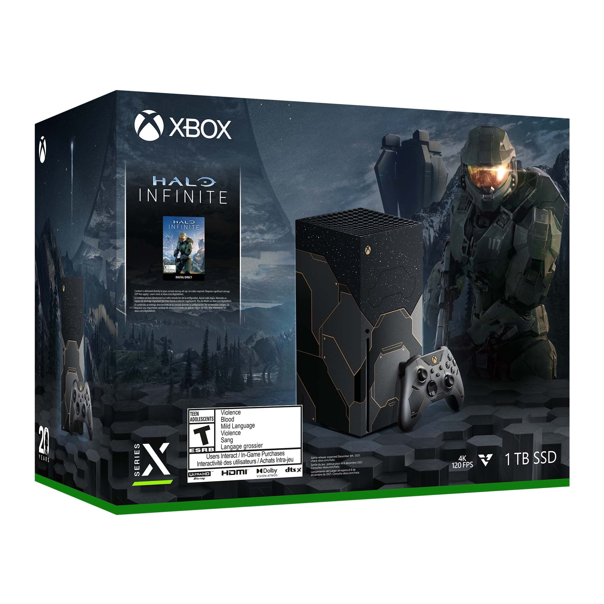 Microsoft Xbox Series X – Halo Infinite Limited Edition Bundle