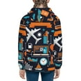 thumbnail image 6 of Pofeuu Creative Transport Print Teenage Zipper Hoodie Sweatshirts Hooded Casual Jackets With Pocket For Boys Girls-Medium, 6 of 6