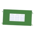thumbnail image 4 of Panel de pared de pared lateral de la carpa de dosel, o lona de pared portátil, con mazos ares Verde, 4 of 8