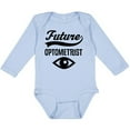 thumbnail image 3 of Inktastic Future Optometrist Eye Doctor Boys or Girls Long Sleeve Baby Bodysuit, 3 of 5