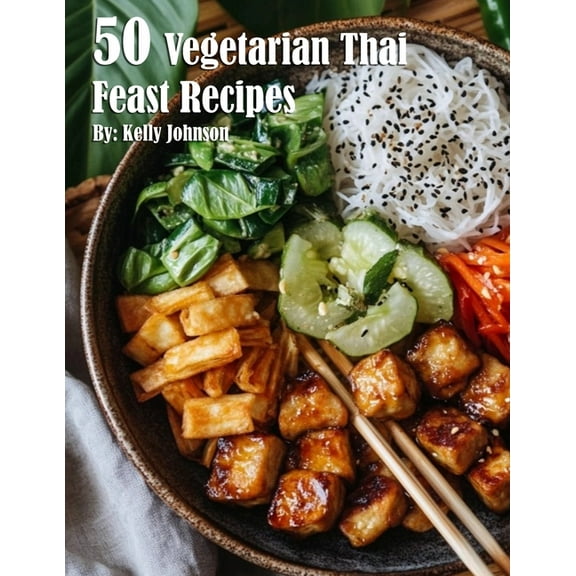 50 Vegetarian Thai Feast Recipes, (Paperback)