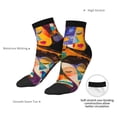 thumbnail image 6 of Rocae Abstract Musical Faces for Premium Adult Socks,Comfortable, Breathable, and Durable Socks, Perfect for Everyday Wear, 6 of 7