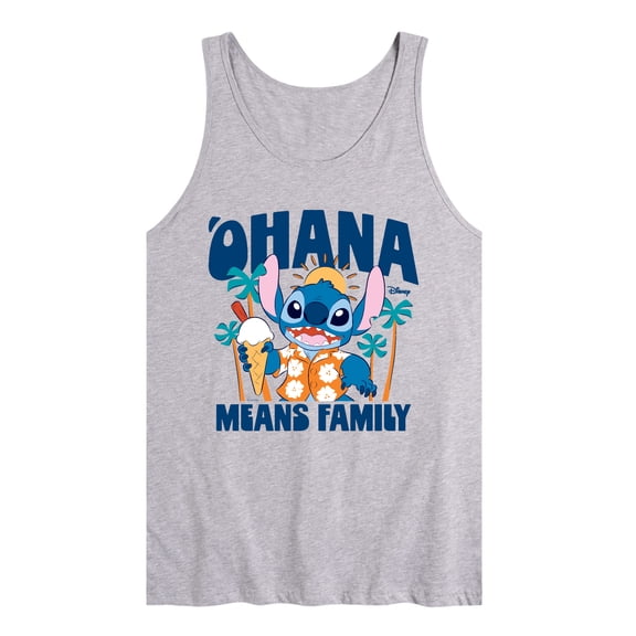 Lilo & Stitch - Ohana Family Fun Stitch - Men's Sleeveless Graphic Tank