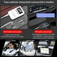 thumbnail image 4 of Bluetooth Receiver Transmitter Bluetooth 5.0 Wireless Adapter 3.5mm Jack AUX FM Car Kit Handsfree Call & Mic For PC TV Speaker, 4 of 5